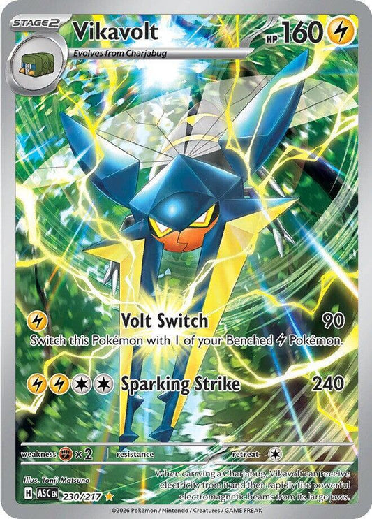 Vikavolt 230/217 - Monster Mart - Pokémon Cards Australia