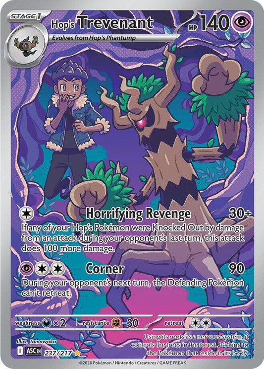 Hop's Trevenant 237/217 - Monster Mart - Pokémon Cards Australia