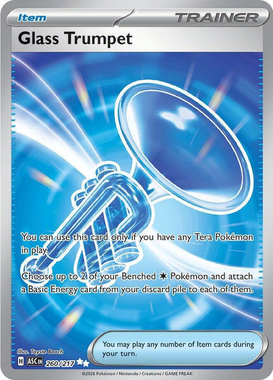 Glass Trumpet 260/217 - Monster Mart - Pokémon Cards Australia