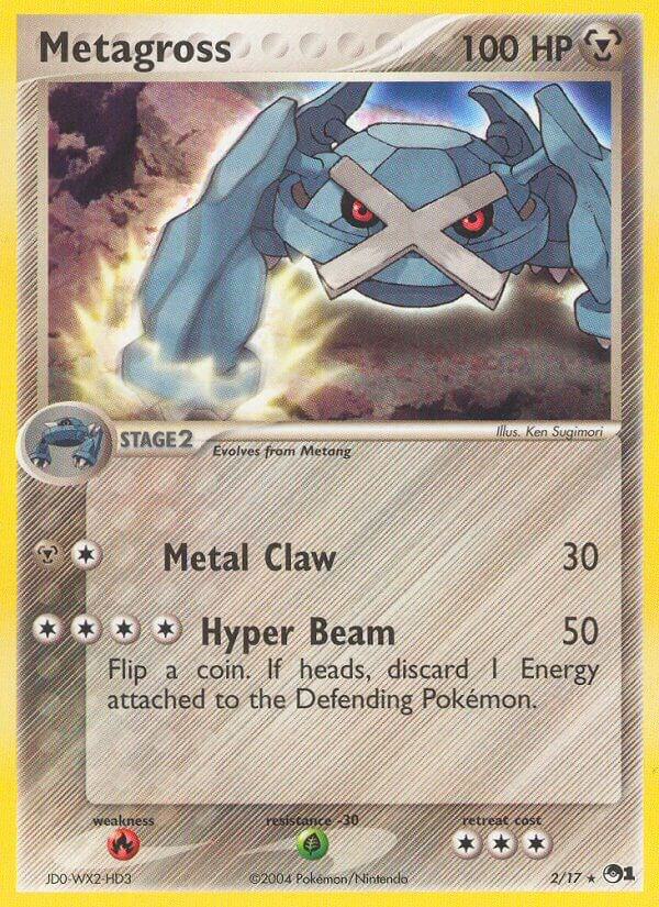Buy Pokemon cards Australia - Metagross 2/17 - Premium Raw Card from Monster Mart - Pokémon Card Emporium - Shop now at Monster Mart - Pokémon Cards Australia. NEW 23 Aug, POP, POP Series 1