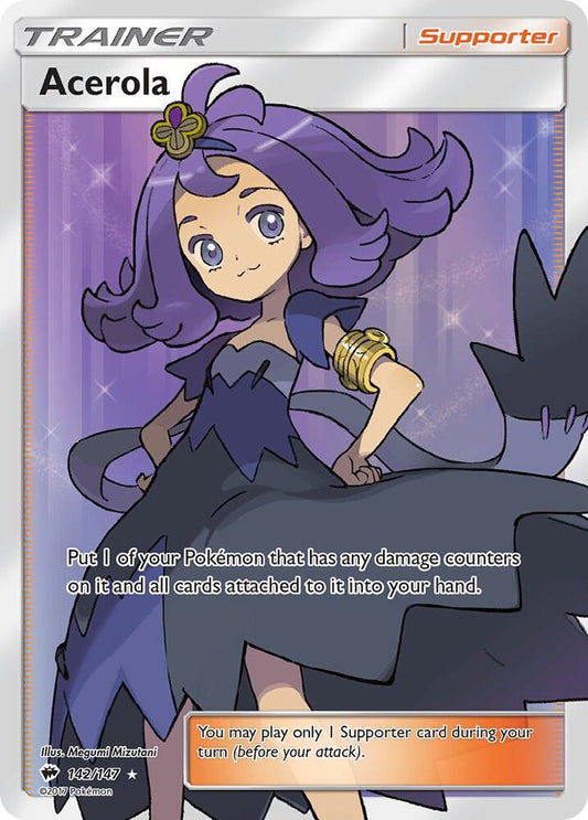 Acerola 142/147 - Monster Mart - Pokémon Cards Australia