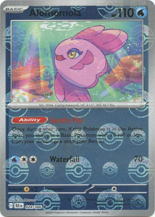 Alomomola 024/086 Poke Ball - Monster Mart - Pokémon Cards Australia