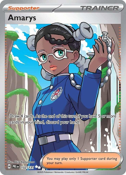 Amarys 132/131 - Monster Mart - Pokémon Cards Australia