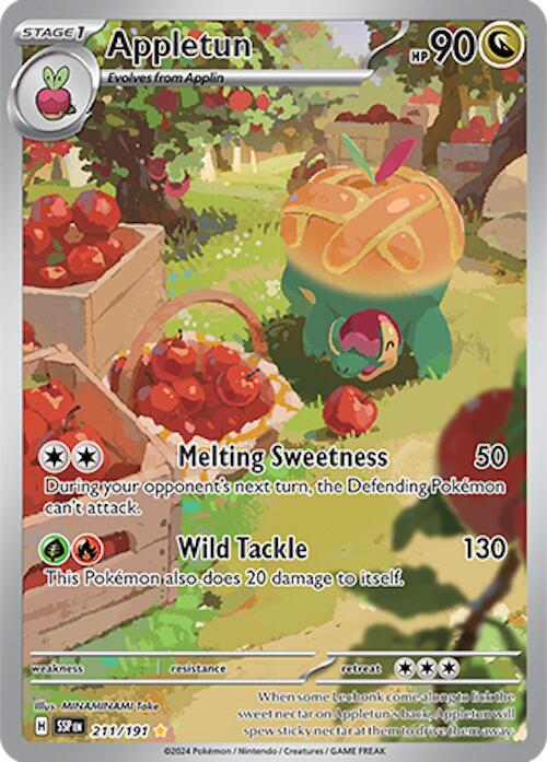 Appletun 211/191 - Monster Mart - Pokémon Cards Australia
