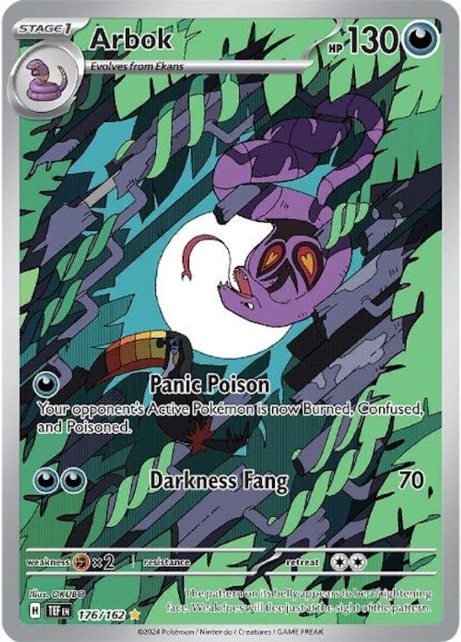 Arbok 176/162 - Monster Mart - Pokémon Cards Australia