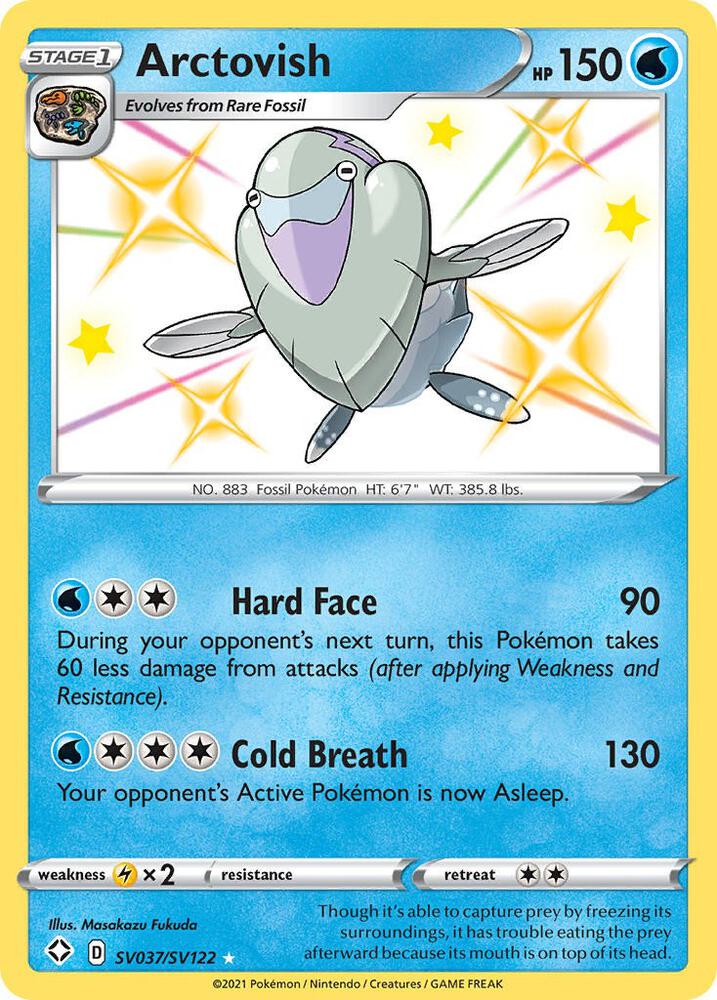 Arctovish SV037/SV122 - Monster Mart - Pokémon Cards Australia