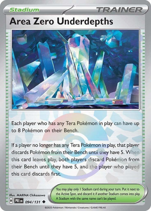 Area Zero Underdepths 094/131 Poke Ball - Monster Mart - Pokémon Cards Australia