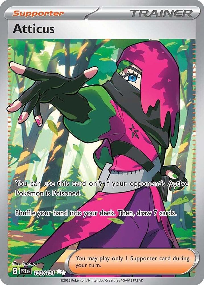 Atticus 133/131 - Monster Mart - Pokémon Cards Australia