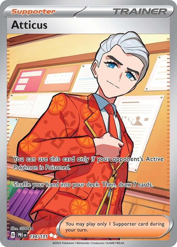 Atticus 134/131 - Monster Mart - Pokémon Cards Australia