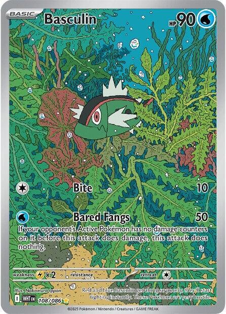 Basculin 108/086 - Monster Mart - Pokémon Cards Australia