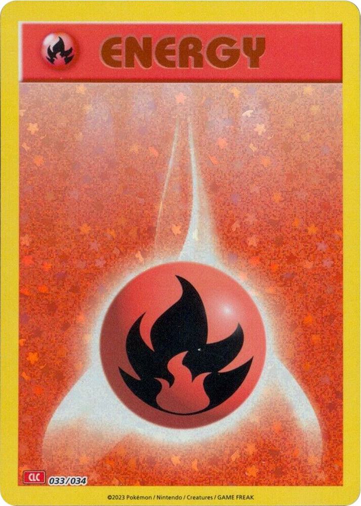 Basic Fire Energy 033/034 (CLC) - Monster Mart - Pokémon Cards Australia