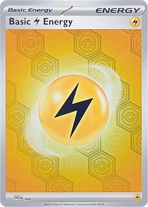 Basic Lightning Energy 004 - Monster Mart - Pokémon Cards Australia