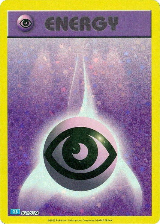 Basic Psychic Energy 034/034 (CLB) - Monster Mart - Pokémon Cards Australia