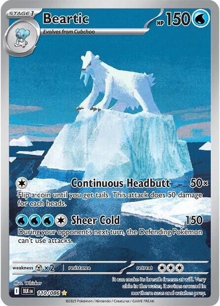 Beartic 110/086 - Monster Mart - Pokémon Cards Australia