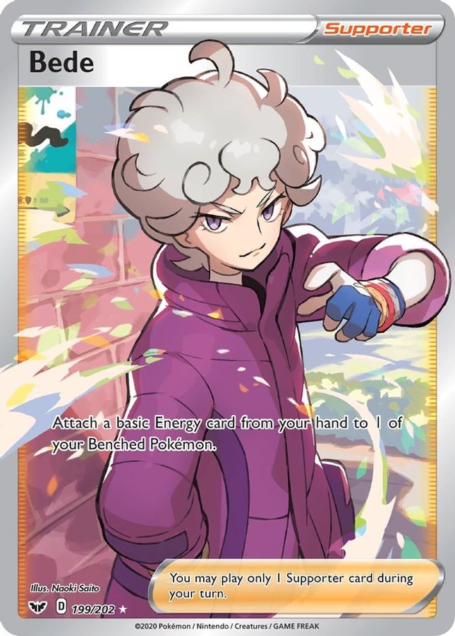 Bede 199/202 - Monster Mart - Pokémon Cards Australia