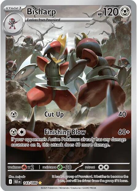 Bisharp 143/086 - Monster Mart - Pokémon Cards Australia
