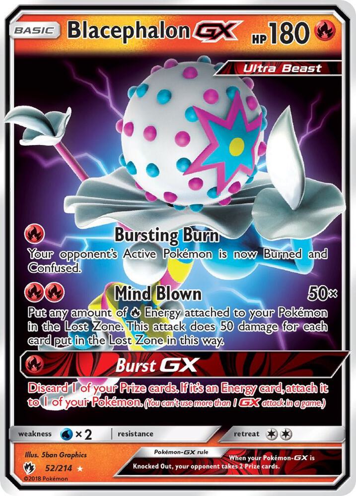 Blacephalon GX 52/214 - Monster Mart - Pokémon Cards Australia