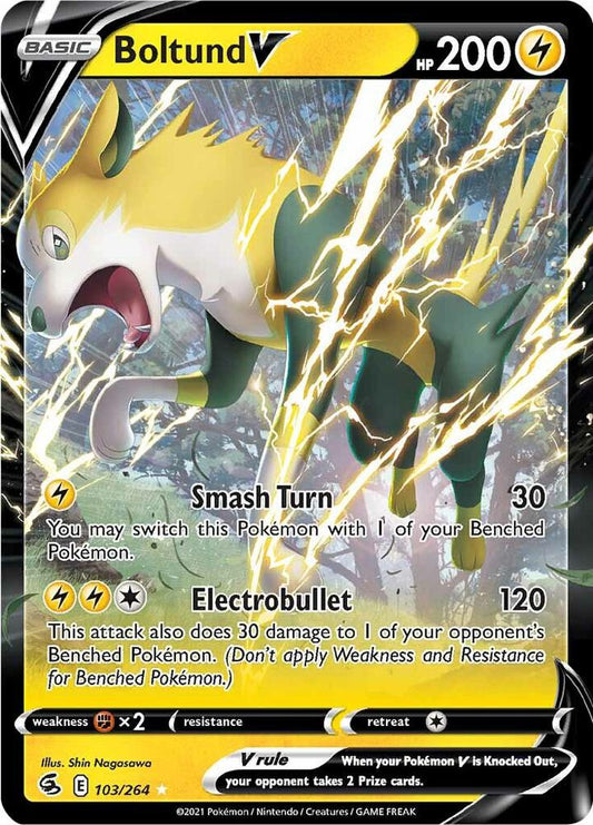 Boltund V 103/264 - Monster Mart - Pokémon Cards Australia