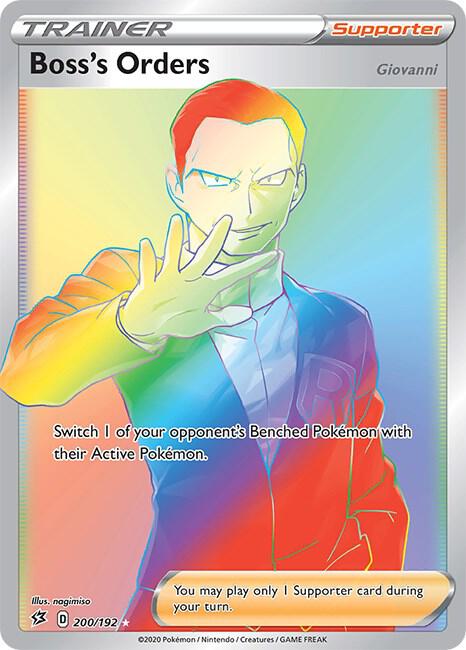 Boss's Orders 200/192 - Monster Mart - Pokémon Cards Australia