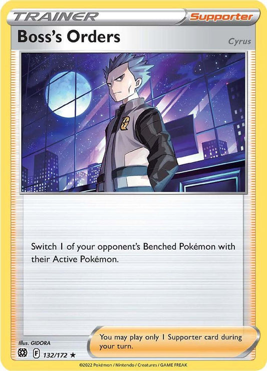 Boss's Orders Holo 132/172 - Monster Mart - Pokémon Cards Australia