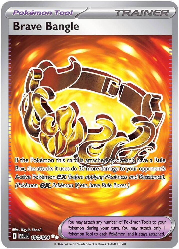 Brave Bangle 104/084 - Monster Mart - Pokémon Cards Australia