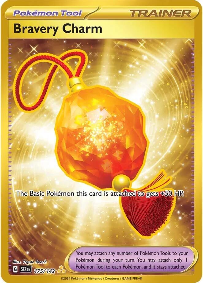 Bravery Charm 175/142 - Monster Mart - Pokémon Cards Australia