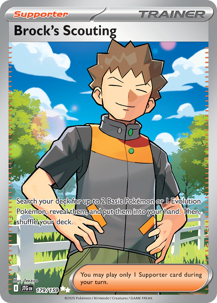 Brock's Scouting 179/159 - Monster Mart - Pokémon Cards Australia