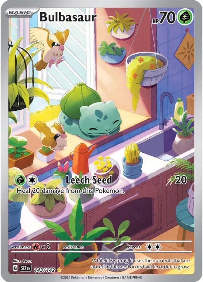 Bulbasaur 143/142 - Monster Mart - Pokémon Cards Australia