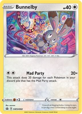 Bunnelby SWSH082 - Monster Mart - Pokémon Cards Australia