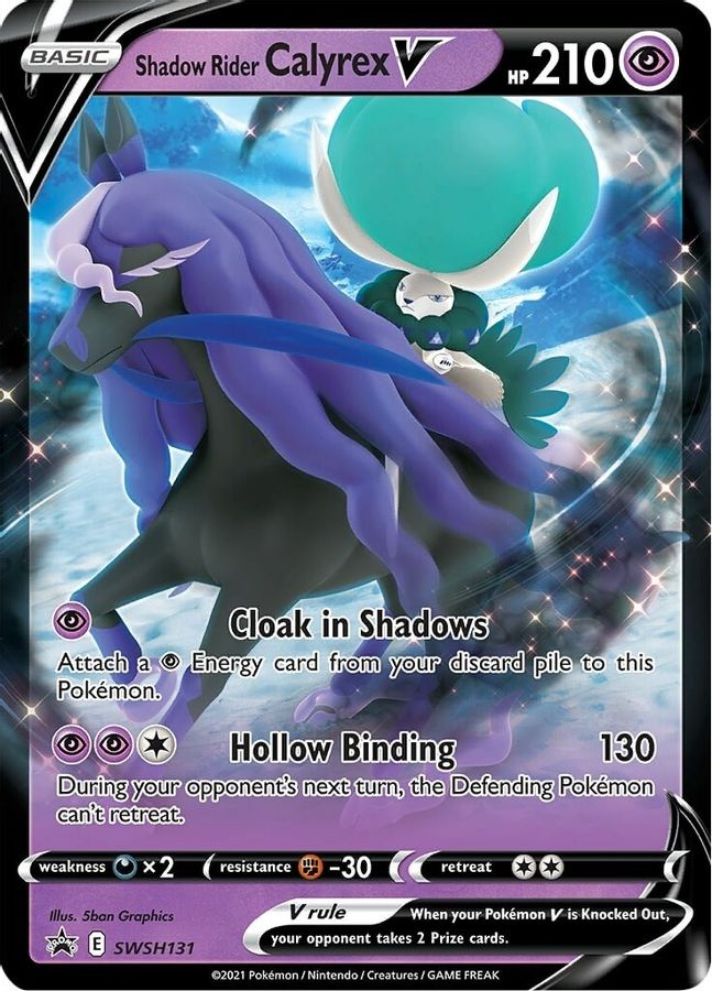 Calyrex V SWSH131 - Monster Mart - Pokémon Cards Australia