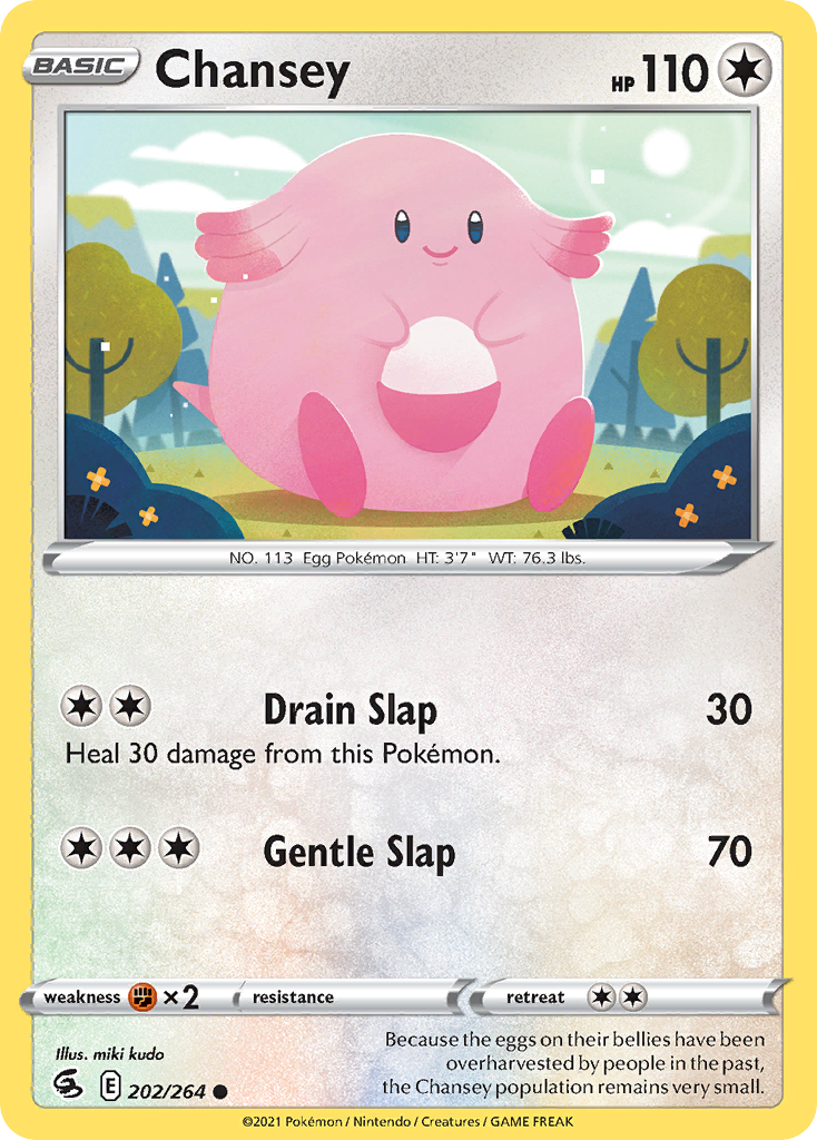 Chansey Reverse Holo 202/264 - Monster Mart - Pokémon Cards Australia Pokemon Cards