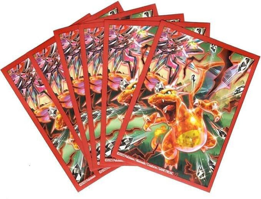 Charizard EX Premium Collection Card Sleeves - Monster Mart - Pokémon Cards Australia