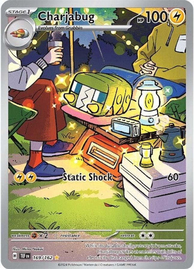 Charjabug 169/162 - Monster Mart - Pokémon Cards Australia