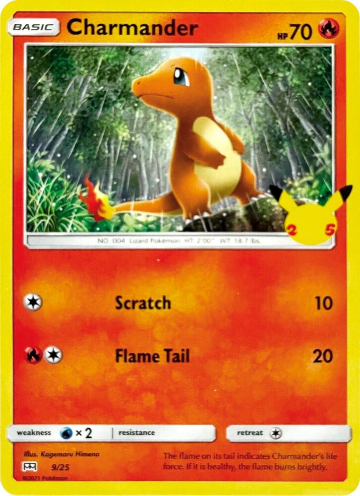 Charmander Non - Holo 9/25 - Monster Mart - Pokémon Cards Australia