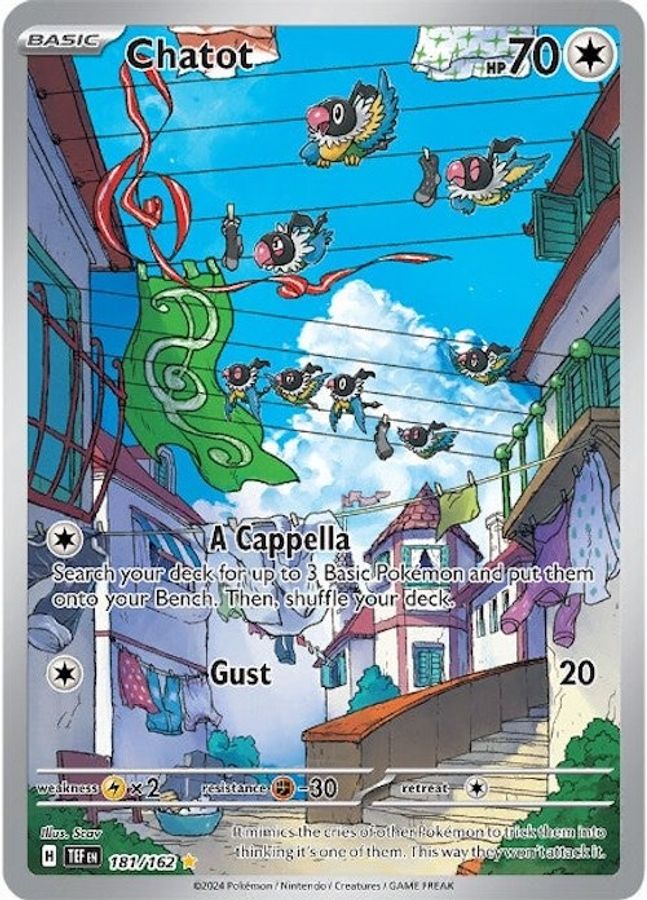 Chatot 181/162 - Monster Mart - Pokémon Cards Australia