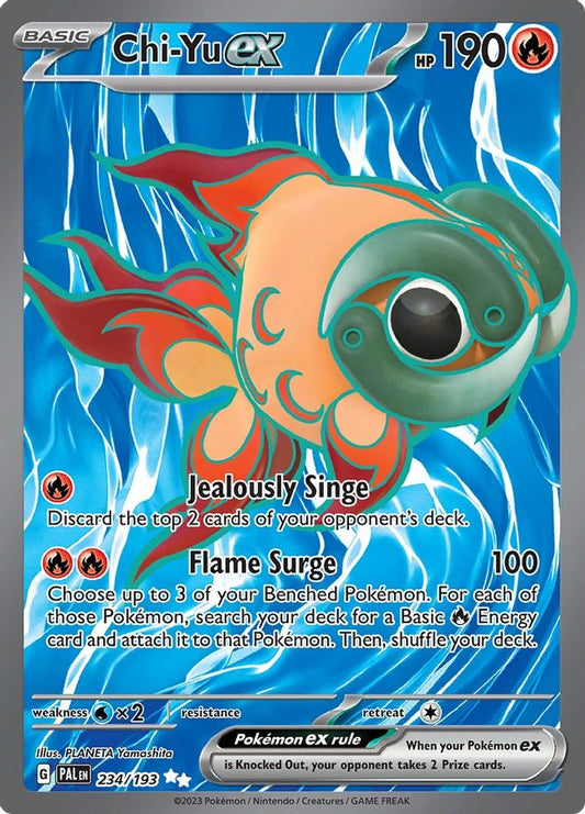 Chi - Yu EX 234/193 - Monster Mart - Pokémon Cards Australia