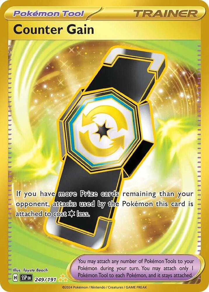 Counter Gain 249/191 Raw Card