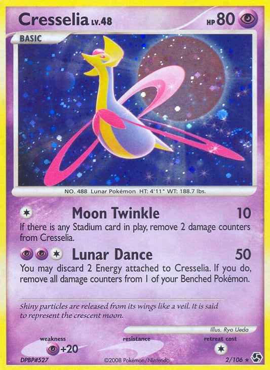 Cresselia LV.48 2/106 - Monster Mart - Pokémon Cards Australia