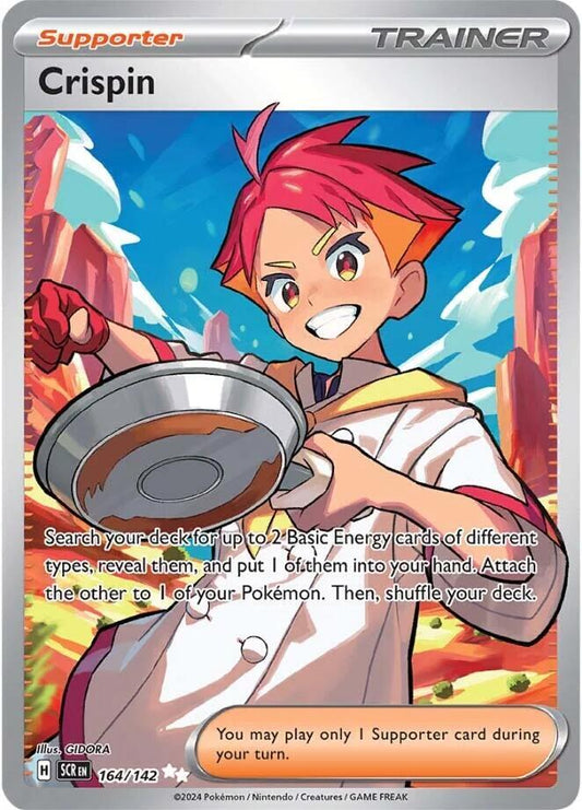 Crispin 164/142 - Monster Mart - Pokémon Cards Australia