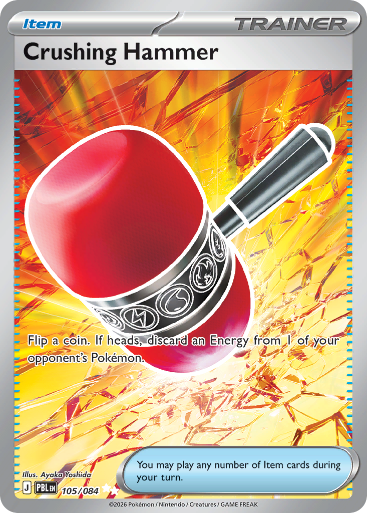 Crushing Hammer 105/084 - Monster Mart - Pokémon Cards Australia
