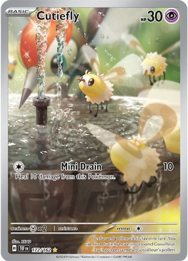 Cutiefly 172/162 - Monster Mart - Pokémon Cards Australia