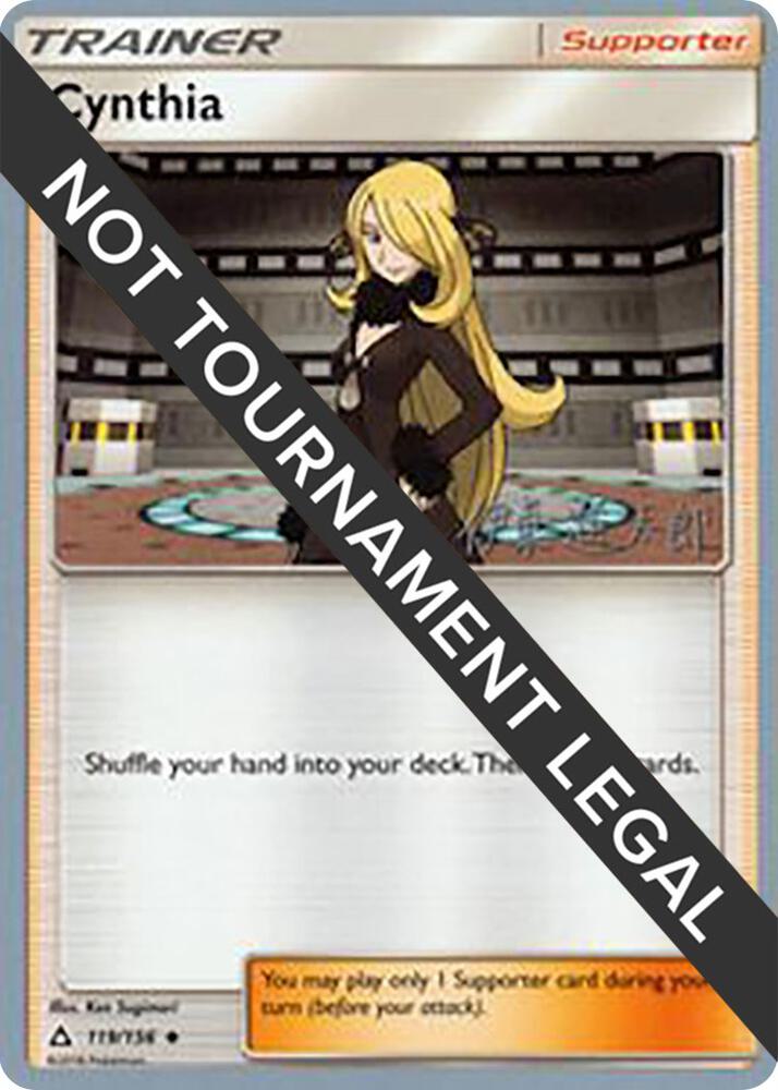 Cynthia 119/156 - Shintaro Ito - World Championships 2019 - Monster Mart - Pokémon Cards Australia