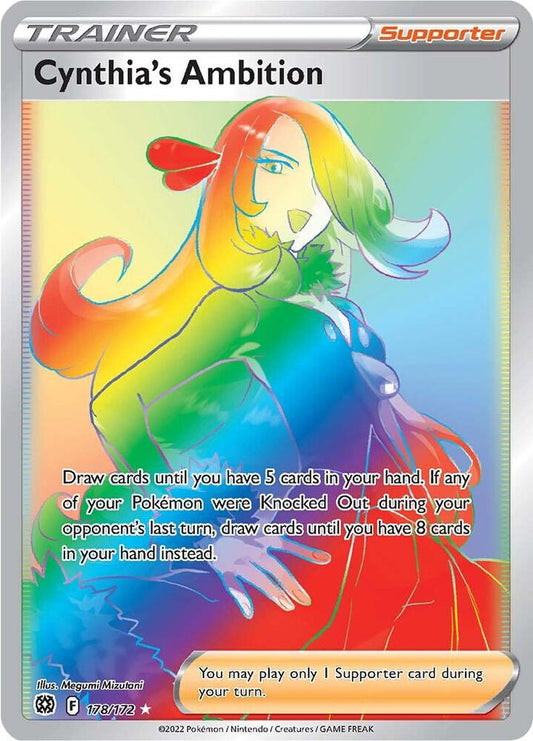Cynthia's Ambition 178/172 - Monster Mart - Pokémon Cards Australia