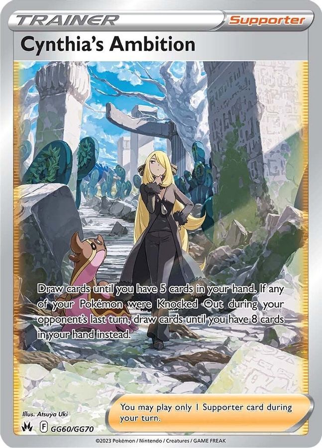 Cynthia's Ambition GG60/GG70 - Monster Mart - Pokémon Cards Australia