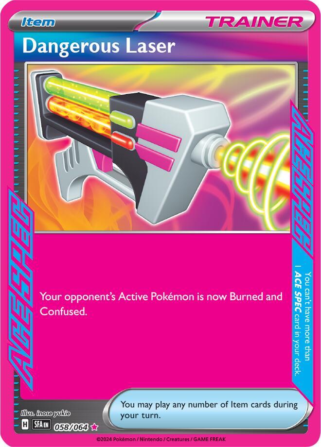 Dangerous Laser 058/064 - Monster Mart - Pokémon Cards Australia
