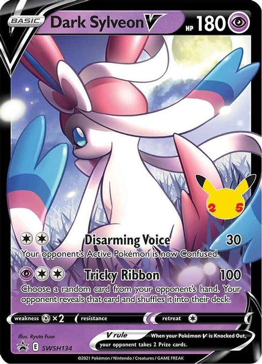 Dark Sylveon V SWSH134 - Monster Mart - Pokémon Cards Australia