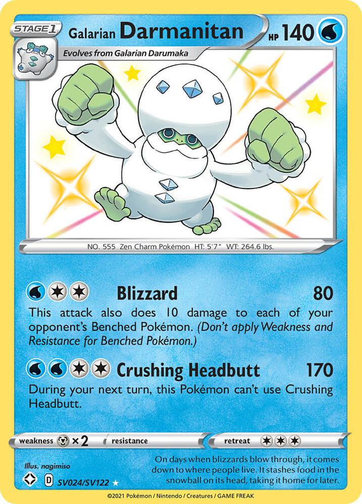 Darmanitan SV024/SV122 - Monster Mart - Pokémon Cards Australia