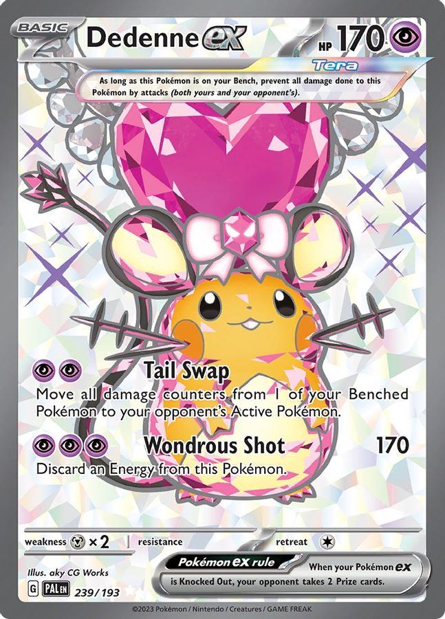 Dedenne EX 239/193 - Monster Mart - Pokémon Cards Australia