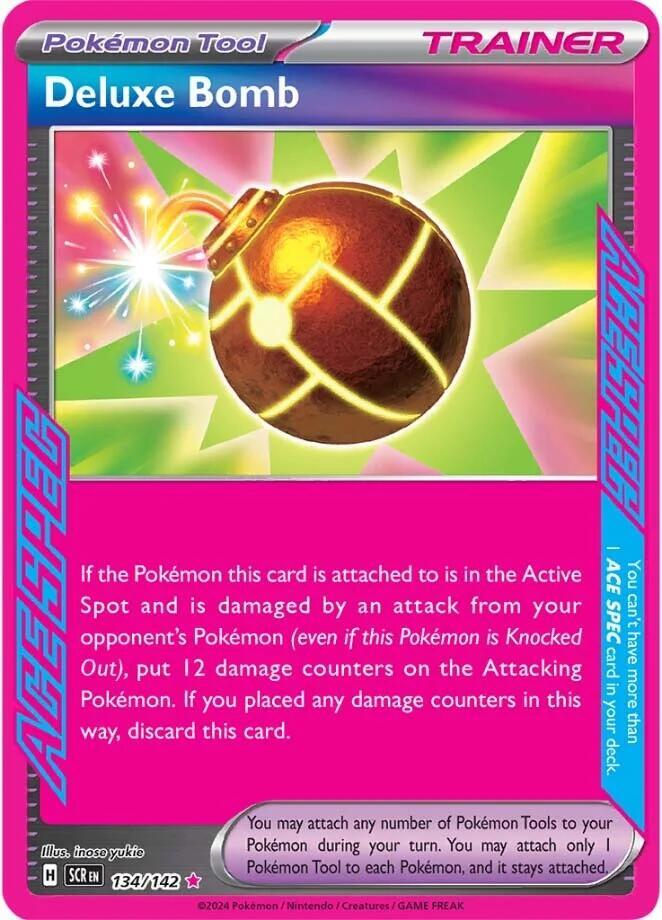 Deluxe Bomb 134/142 - Monster Mart - Pokémon Cards Australia