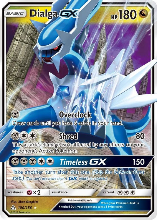 Dialga GX 100/156 - Monster Mart - Pokémon Cards Australia